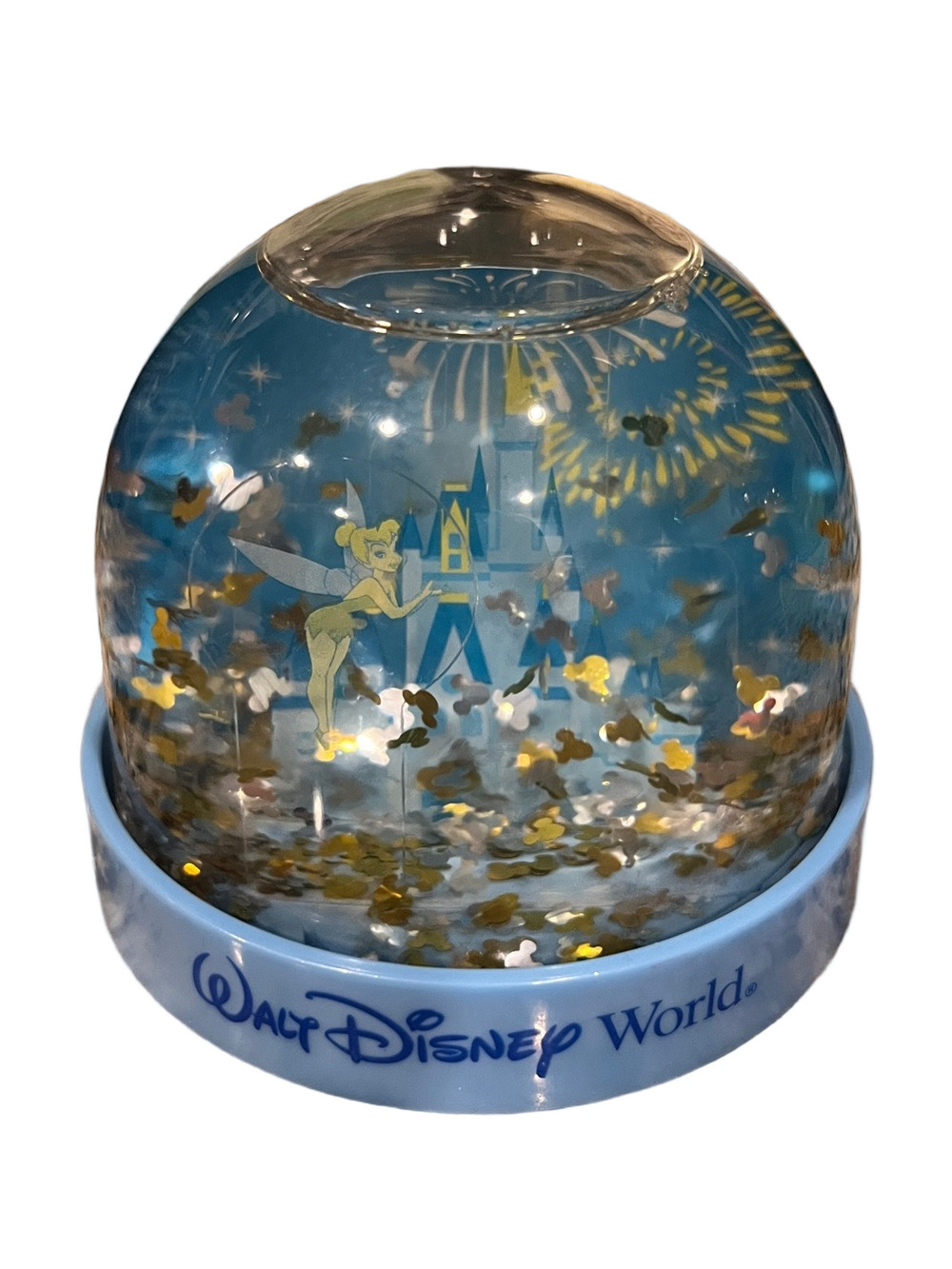 Walt Disney World Tinker Bell Plastic Snow Globe
